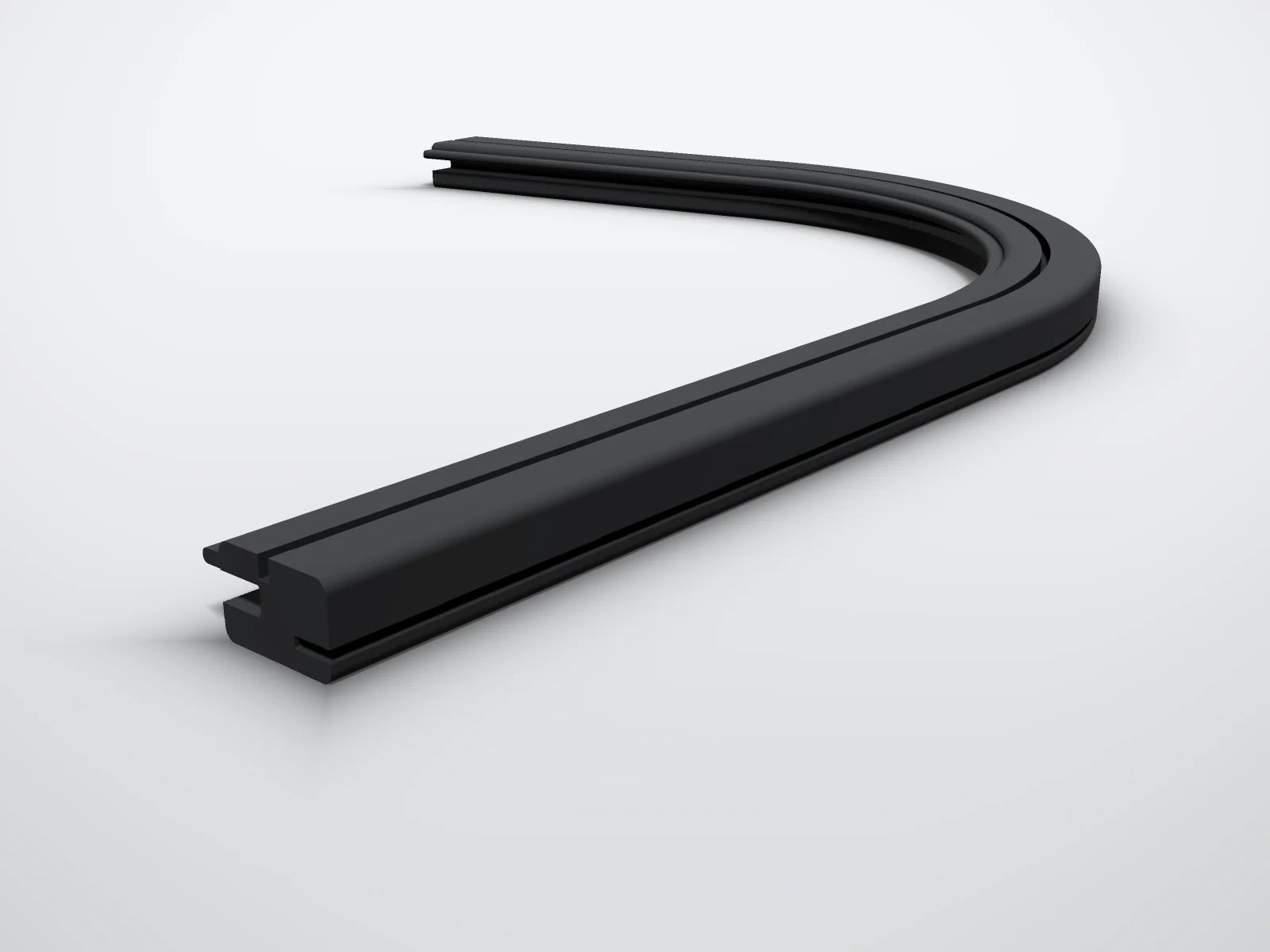 51311823080 E3 windscreen seal, US version - illustration (view 2)