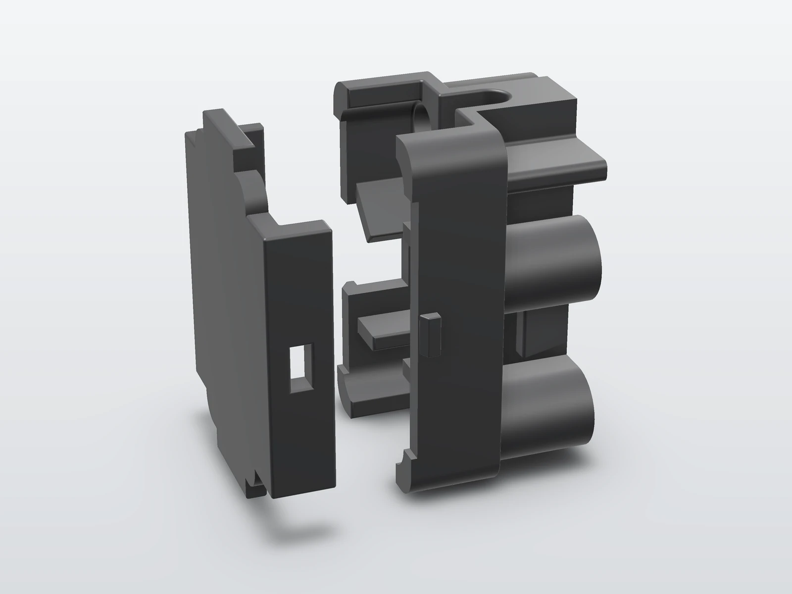 96461284700 Electrical connector housing - reproduction by Replique Labs (view 3)