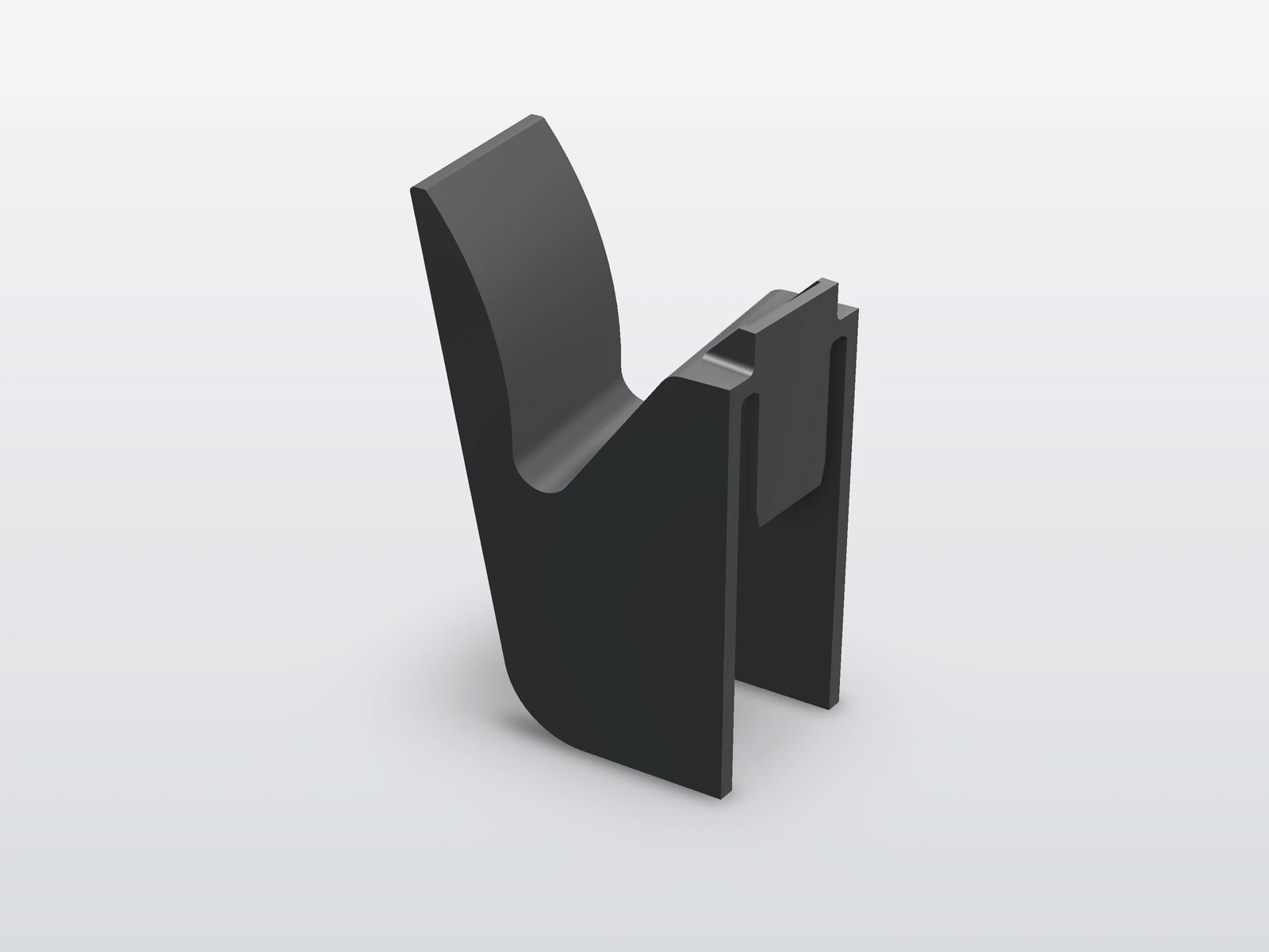 A2089130172 Rear side trim hooks, pair (left and right) - reproduction by Replique Labs (view 3)
